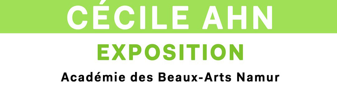 L’Académie des Beaux-Arts de Namur accueillera prochainement l’œuvre de la plasticienne Cécile Ahn